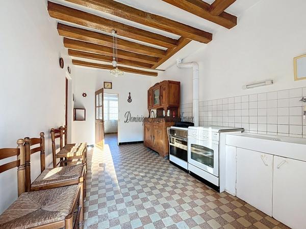 Maison à vendre 3 pièces VILLEDIEU LE CHATEAU (41) –dépendance – cave jardin