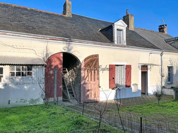 Maison à vendre 3 pièces VILLEDIEU LE CHATEAU (41) –dépendance – cave jardin