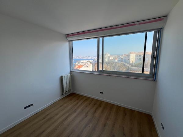Marseille (13007) LOCATION APPARTEMENT MEUBLÉ TYPE 4 88M2 BALCON FILANT SPLENDIDE VUE MER ET VALLON DES AUFFES 35 BD CIEUSSA 130