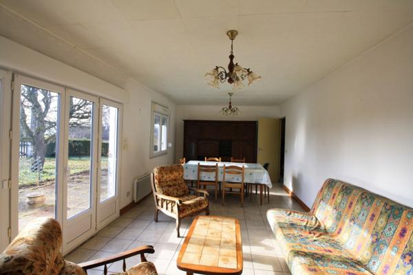 Maison de plain pied de 85 m², sur terrain de 1000 m².