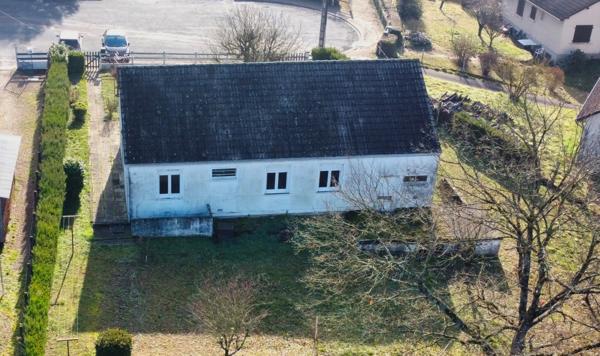 Maison de plain pied de 85 m², sur terrain de 1000 m².