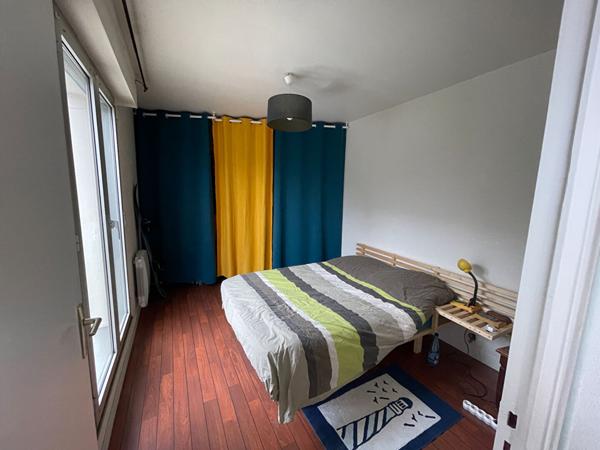 Appartement à vendre à Vannes 2 pièces centre-ville avec un grand balcon au calme proche toutes commodités à pieds