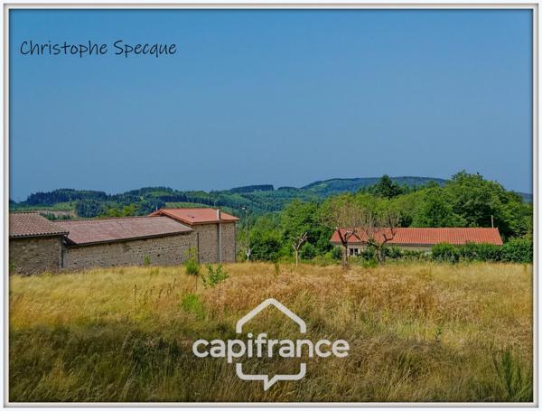 Maison à vendre 8 pièces, grand terrain, garage, PALLADUC (63)