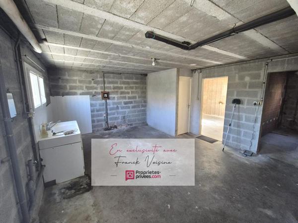 A VENDRE  en EXCLUSIVITE aux Herbiers, centre ville - Maison avec 4 chambres sur un terrain de  729 m2 env