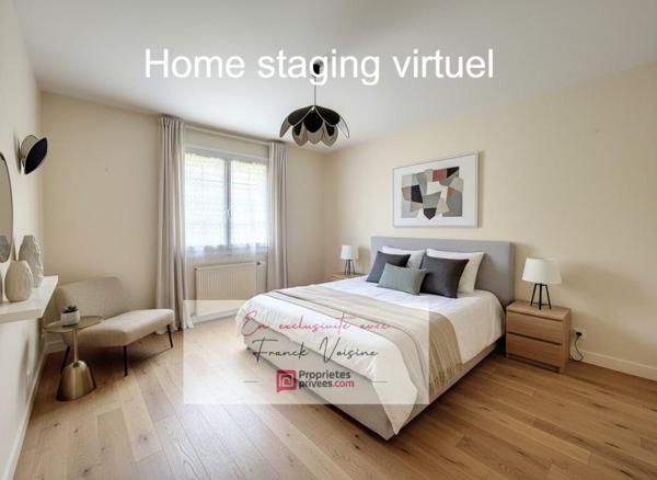 A VENDRE  en EXCLUSIVITE aux Herbiers, centre ville - Maison avec 4 chambres sur un terrain de  729 m2 env