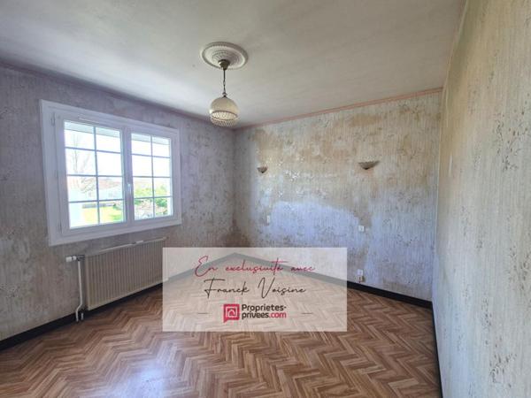 A VENDRE  en EXCLUSIVITE aux Herbiers, centre ville - Maison avec 4 chambres sur un terrain de  729 m2 env