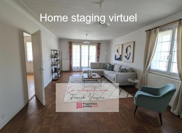 A VENDRE  en EXCLUSIVITE aux Herbiers, centre ville - Maison avec 4 chambres sur un terrain de  729 m2 env