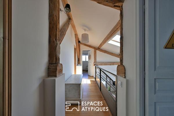 Bâtisse de caractère rénovée avec vue magnifique