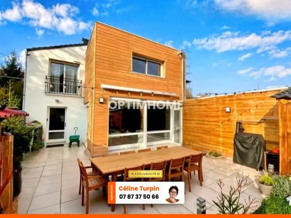 Maison moderne et atypique à Écouen (95) : proche gare - 3 chambres