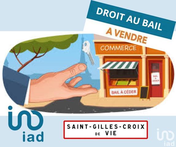 Droit au bail à vendre 31 m² Saint-Gilles-Croix-de-Vie