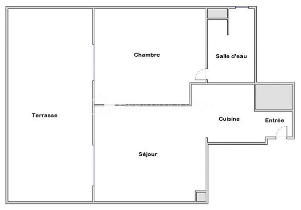 Appartement de 28,71 m²
