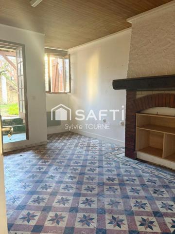 IMMEUBLE MITOYEN A RENOVER AVEC JARDIN ET GARAGE