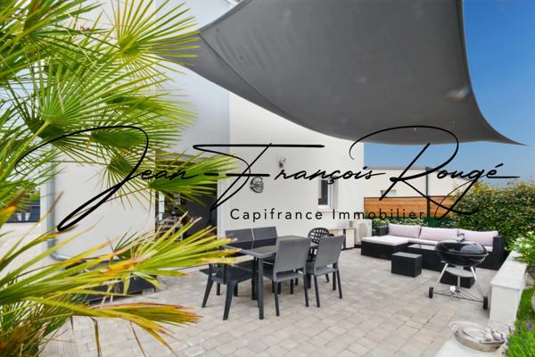 Saint-Germain sur Ay plage, maison contemporaine de 105 m² construite en 2021, avec vie de plain-pied !!!