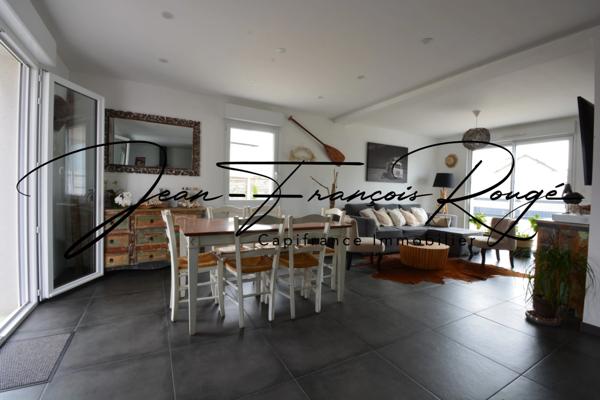 Saint-Germain sur Ay plage, maison contemporaine de 105 m² construite en 2021, avec vie de plain-pied !!!