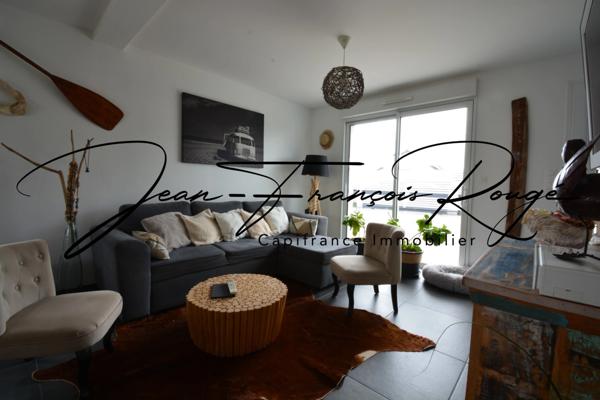 Saint-Germain sur Ay plage, maison contemporaine de 105 m² construite en 2021, avec vie de plain-pied !!!