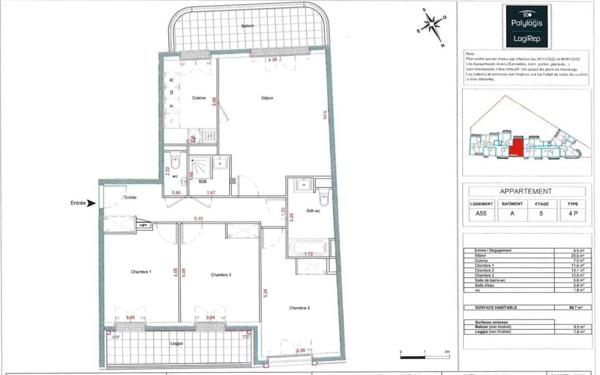 Appartement à louer à Saint-Ouen-sur-Seine (93400)