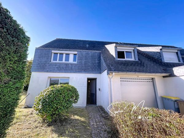 LANNION — MAISON FAMILIALE DE 122 m² • 4 CHAMBRES • JARDIN • TERRASSE PLEIN SUD