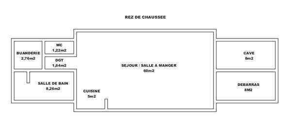 Maison 5 pièces - 165 m²