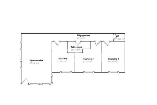 Maison 4 pièce(s) CERNAY