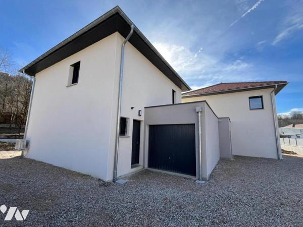 MAISON CONSTRUITE EN  2024 - JARDIN - GARAGE - PONTCHARRA -  FRAIS DE NOTAIRE REDUITS