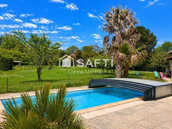 Maison 4 chambres avec piscine – 115 m² – Terrain 930 m² – Fronton