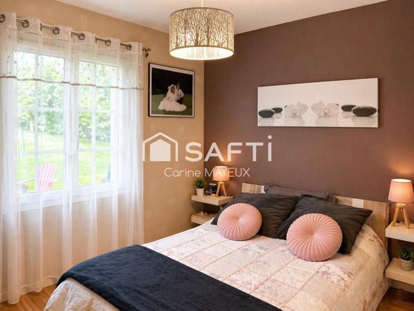 Maison 4 chambres avec piscine – 115 m² – Terrain 930 m² – Fronton