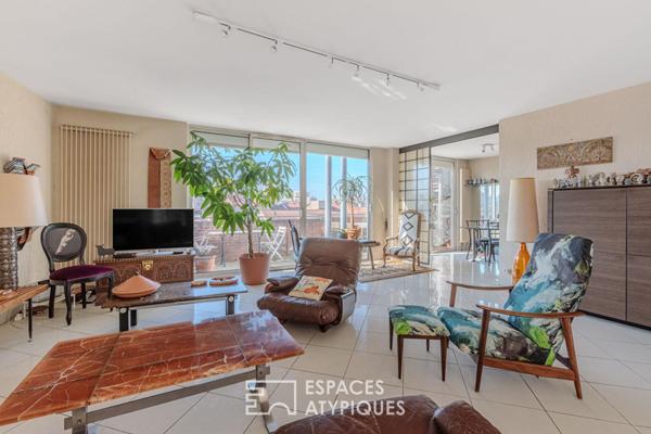 Triplex d’architecte suspendu sur les toits de Toulouse