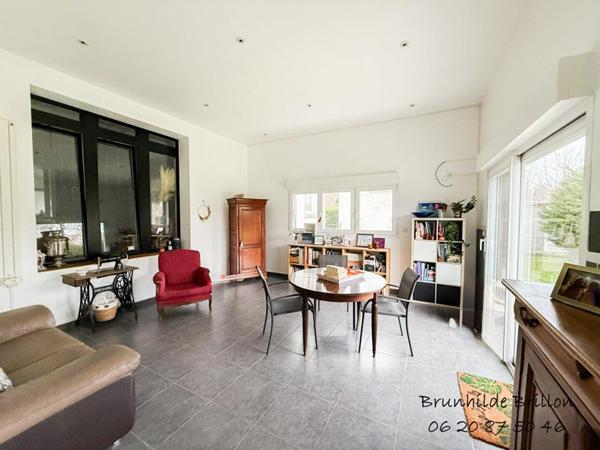 Maison Bourgeoise semi plain-pied, 5 chambres, 225M², terrasse, jardin, garage