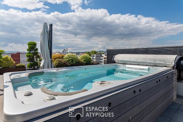 Rooftop d’exception avec terrasses et bassin de nage