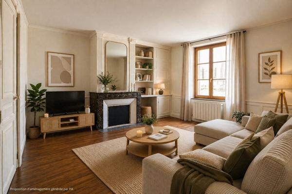 Appartement de caractère – 102 m² – Nancy centre (rue Stanislas)