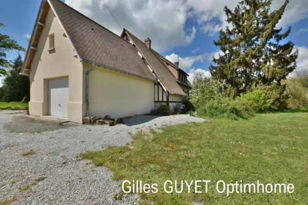 15MN de BERNAY MAISON DE CARACTÈRE T6 214000€ avec garage et 3000M² de terrain