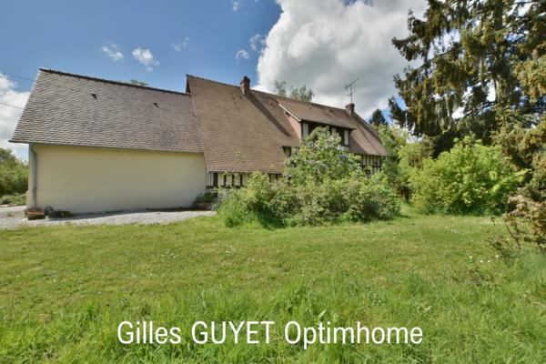 15MN de BERNAY MAISON DE CARACTÈRE T6 214000€ avec garage et 3000M² de terrain