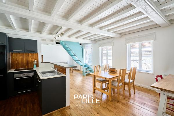 Duplex coup de coeur dernier étage deux chambres