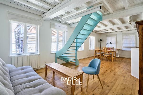 Duplex coup de coeur dernier étage deux chambres