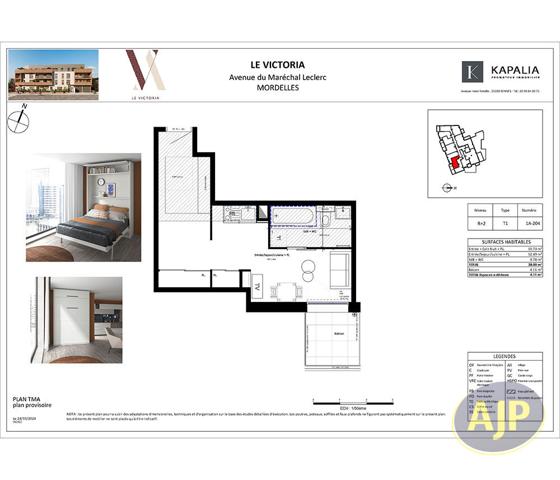 Vente appartement Mordelles : 180 000 € - AJP Immobilier Pacé