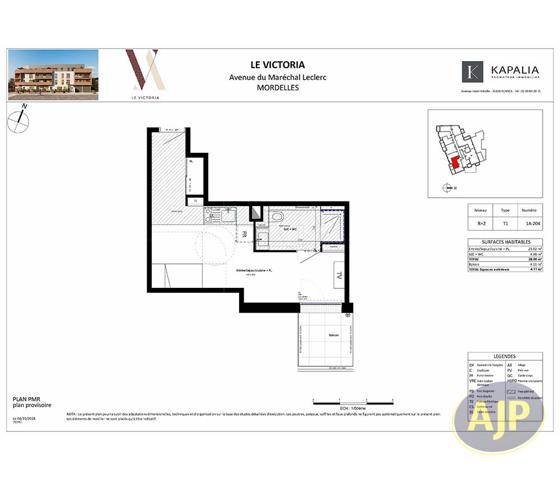 Vente appartement Mordelles : 180 000 € - AJP Immobilier Pacé