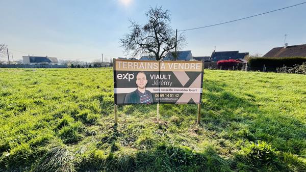 Terrain constructible de 629 m2