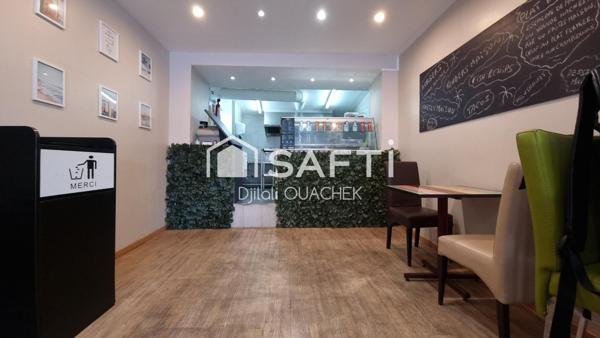 Local commercial restaurant de 65m²