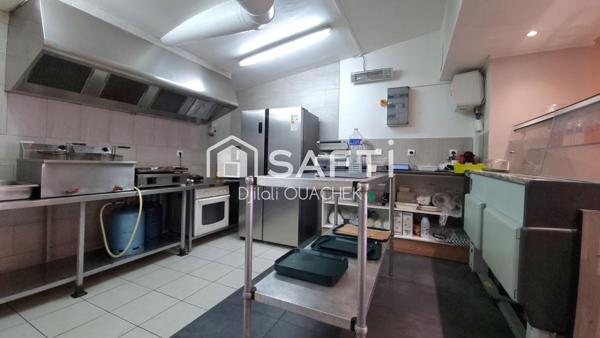 Local commercial restaurant de 65m²