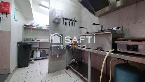 Local commercial restaurant de 65m²