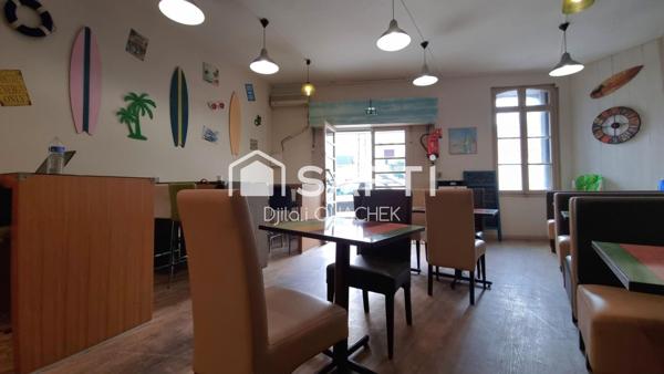 Local commercial restaurant de 65m²