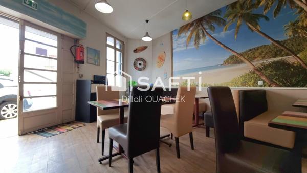 Local commercial restaurant de 65m²