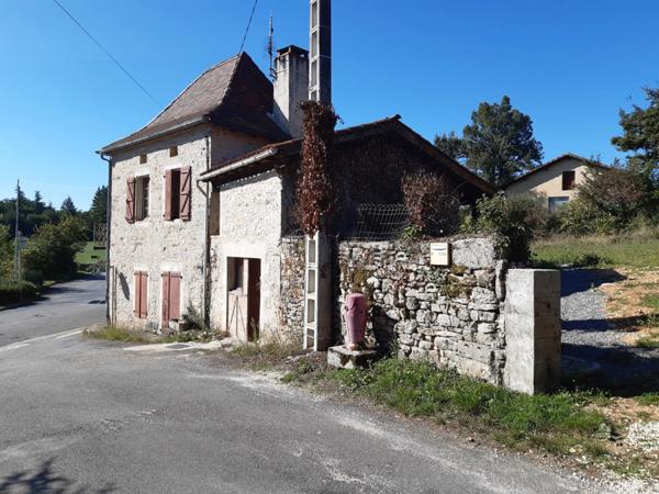 Maison à vendre 4 pièces LIMOGNE EN QUERCY (46)