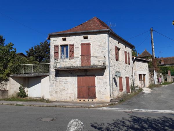 Maison à vendre 4 pièces LIMOGNE EN QUERCY (46)
