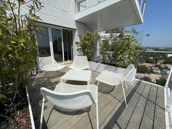 Montpellier (34000) L'ARBRE BLANC -T4 meublé 109.90m² - Montpellier Port Marianne