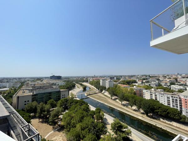 Montpellier (34000) L'ARBRE BLANC -T4 meublé 109.90m² - Montpellier Port Marianne