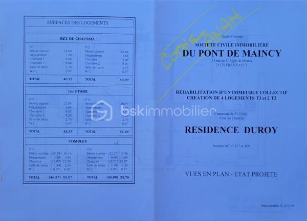 Immeuble mixte de 237 m²