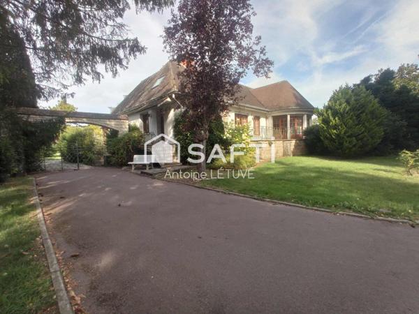 Pavillon Bourgeois de 5 chambres sur Jardin arboré