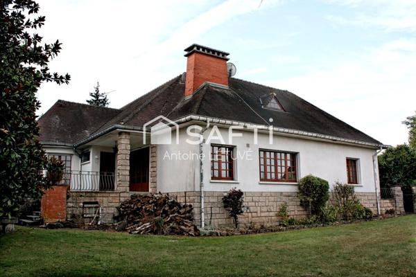 Pavillon Bourgeois de 5 chambres sur Jardin arboré
