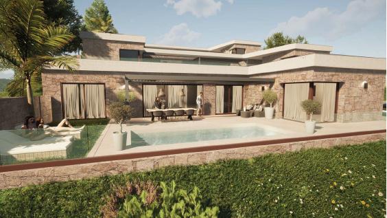 TERRAIN CONSTRUCTIBLE DE 746 M2 VUE MER – PORTICCIO Porticcio (20166)